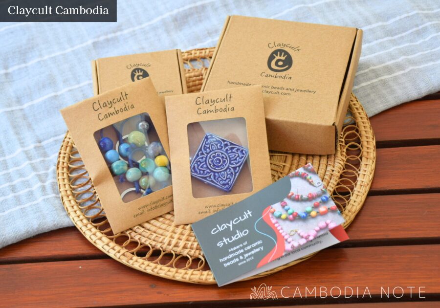 シェムリアップにある陶磁器ビーズのお店「Claycult Cambodia」