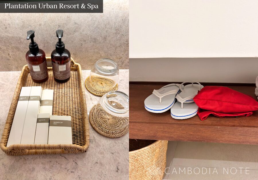 Plantation Urban Resort & Spaの客室。清潔感があり広々とした空間で、バルコニー付きの快適な滞在が楽しめる