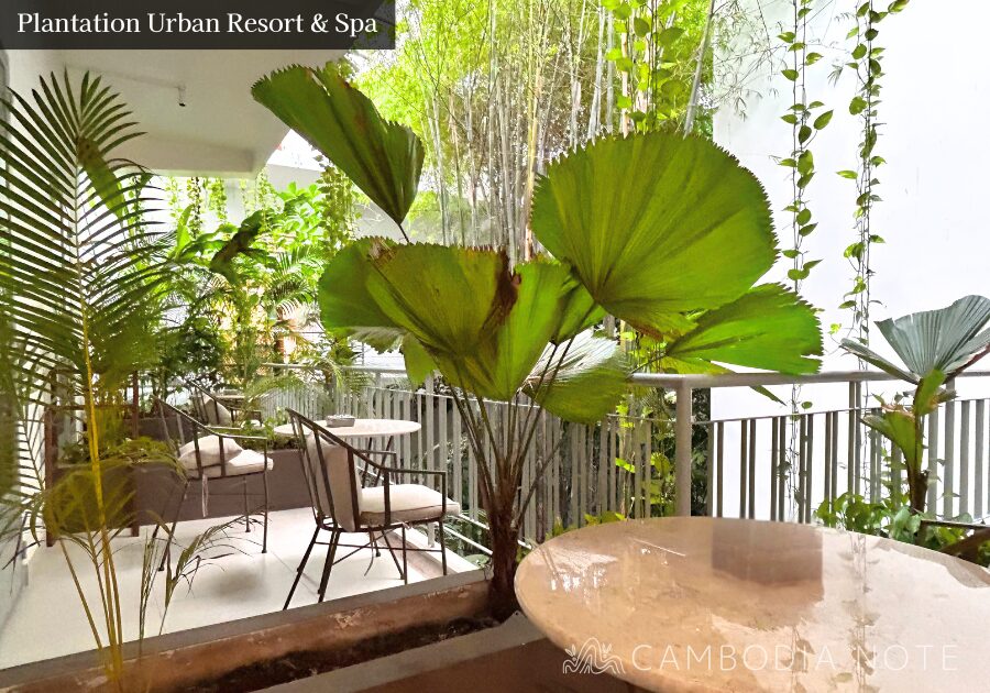 Plantation Urban Resort & Spaの客室。清潔感があり広々とした空間で、バルコニー付きの快適な滞在が楽しめる