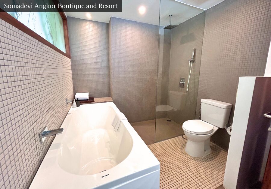 シェムリアップ中心部のホテル「Somadevi Angkor Boutique & Resort」の外観