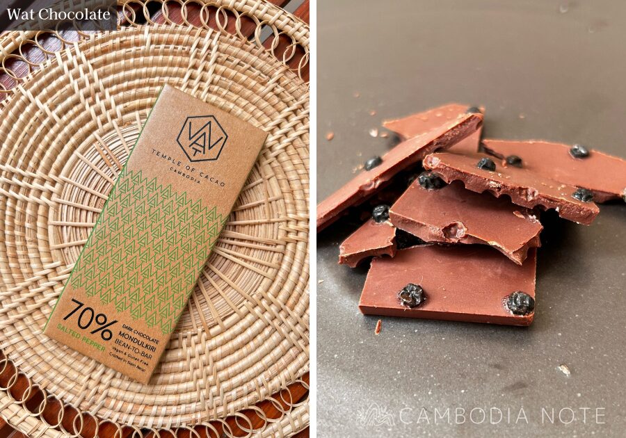 カンポットペッパーを使ったチョコレート