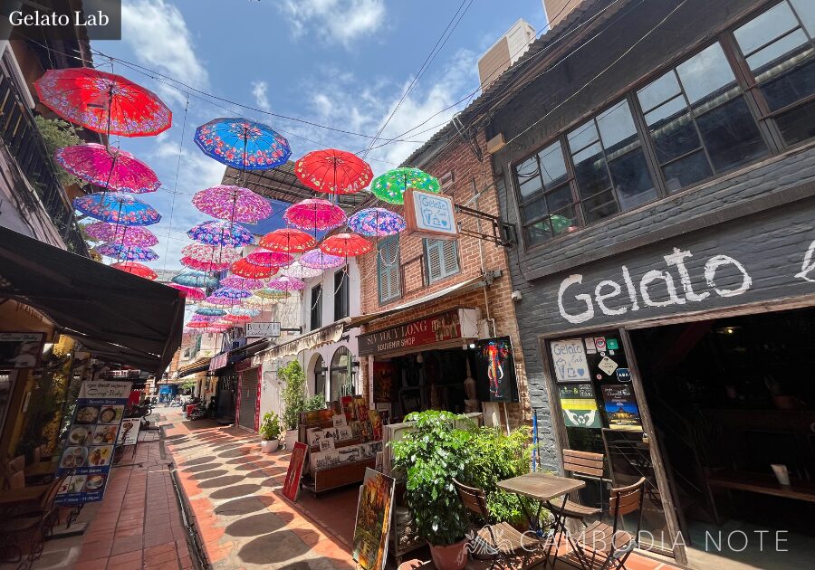 Gelato LabがあるAlley West